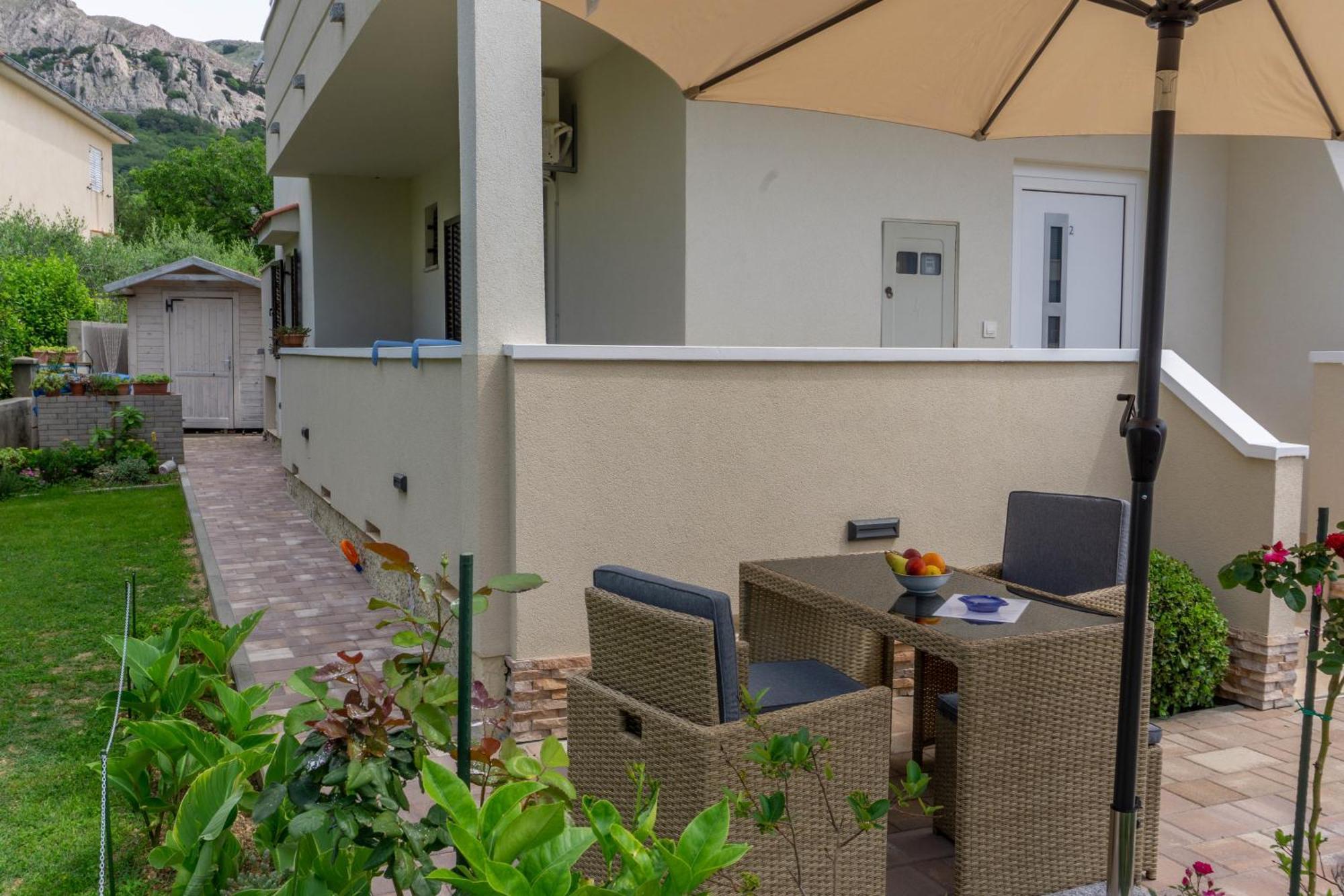 Apartment Jadran Baska Екстер'єр фото